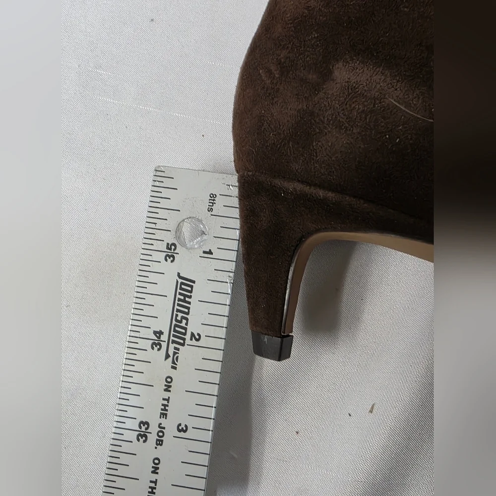 Vince Camuto Iana Brown Suede Leather Over the Knee Boots Womens Size 8